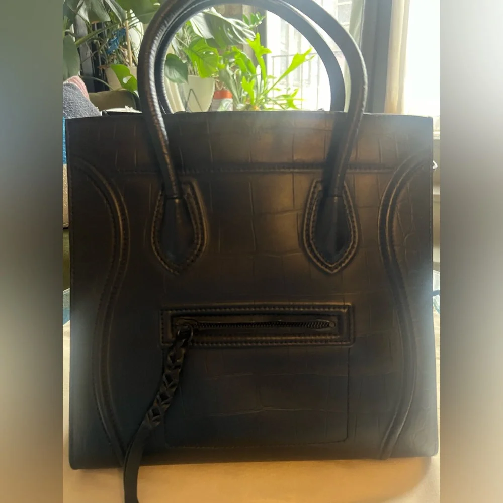 Ceiling Black Croc bag - Picture 5 of 13